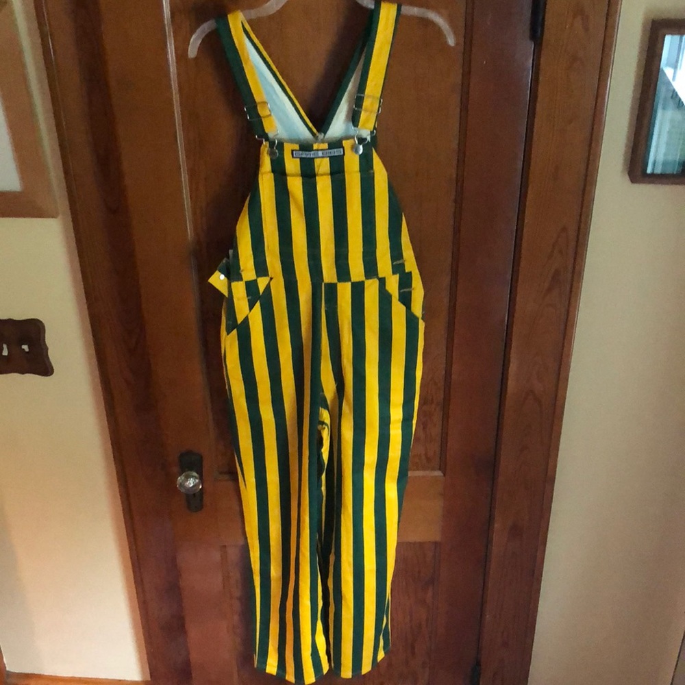 Striped Overalls Unisex